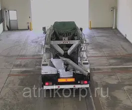Автобетоносмеситель Mitsubishi Fuso кузов FQ62F г 2007 миксер KYB грузоподъемность 11 тн пробег 196 т.км 2019 года б/у фото 4