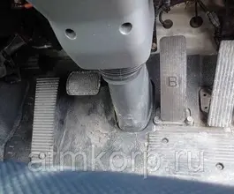 Автобетоносмеситель Mitsubishi Fuso кузов FQ62F г 2007 миксер ShinMaywa MW455-373S груз 11 тн пробег 158 т.км 2019 года б/у фото 3
