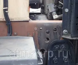 Автобетоносмеситель Mitsubishi Fuso кузов FQ62F г 2007 миксер ShinMaywa MW455-373S груз 11 тн пробег 158 т.км 2019 года б/у фото 4