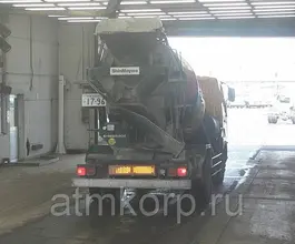 Автобетоносмеситель Mitsubishi Fuso кузов FK72FZ г 2007 миксер ShinMaywa грузопод 8,08 тн пробег 264 т.км 2019 года б/у фото 5