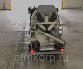 Автобетоносмеситель Mitsubishi Fuso кузов FK72FZ г 2007 миксер объем 6.3 к.м. грузопод 7,83 тн пробег 317 т.км 2019 года б/у фото 3