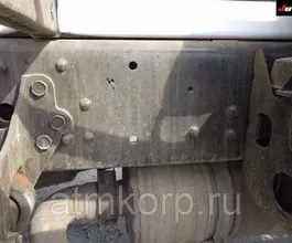 Автобетоносмеситель Mitsubishi Fuso кузов FK72FZ г 2006 миксер грузоподъемность 7,85 тн пробег 193 т.км 2019 года б/у фото 4