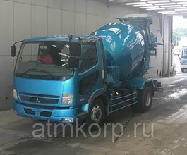 Автобетоносмеситель Mitsubishi Fuso кузов FK72FZ г 2007 миксер грузоподъемность 7,88 тн пробег 250 т.км 2019 года б/у