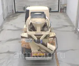 Автобетоносмеситель Mitsubishi Fuso кузов FK72FY г 2008 миксер KYB M22C грузопод 5,48 тн пробег 241 т.км 2019 года б/у фото 2