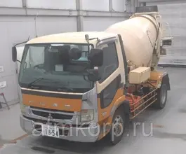 Автобетоносмеситель Mitsubishi Fuso кузов FK72FY г 2008 миксер KYB M22C грузопод 5,48 тн пробег 241 т.км 2019 года б/у