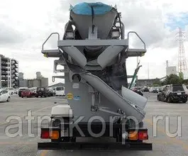Автобетоносмеситель Mitsubishi Fuso кузов FK72FY г 2007 миксер K221 MW221A-31 грузопод 5,48 тн пробег 126 т.км 2019 года б/у фото 3