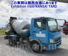 Автобетоносмеситель Mitsubishi Fuso кузов FK71R г 2006 миксер MR1640 грузопод 3,83 тн пробег 220 402 км 2019 года б/у