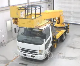 Автовышка Mitsubishi Fuso кузов FK71D г 2007 вышка Tadano AT-270TG подъем люльки 29.5 м пробег 41 т.км 2019 года б/у