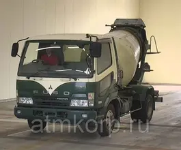 Автобетоносмеситель Mitsubishi Fuso FK71RC г 2006 миксер M16 объем 3,2 куб.м. грузопод 3,83 тн пробег 160 т.км 2019 года б/у