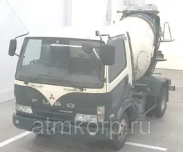 Автобетоносмеситель Mitsubishi Fuso FK71RC г 2006 миксер M16 объем 3,2 куб.м. грузопод 3,83 тн пробег 160 т.км 2019 года б/у фото 3