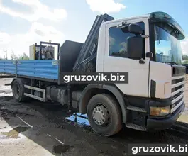 Самопогрузчик Scania P-series с КМУ HIAB 160 2004 года б/у фото 3