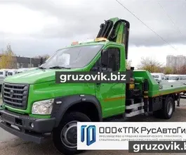 Самопогрузчик   с КМУ  2018 года новый