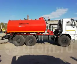 Вакуумная автоцистерна МВ 10.00 м3  Камаз 2019 года б/у