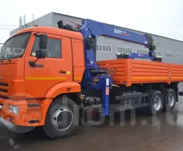 Самопогрузчик Камаз 65115 с КМУ DONGYANG SS1956 2019 года б/у