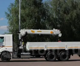 Самопогрузчик Камаз 65207 с КМУ PALFINGER INMAN IT 150 2019 года б/у
