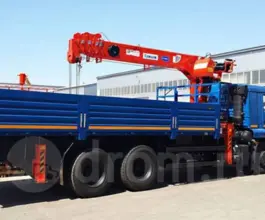 Самопогрузчик Камаз 65117 с КМУ  2019 года б/у