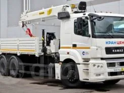Самопогрузчик Камаз 65207 с КМУ PALFINGER INMAN IT 120 2019 года б/у