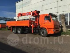 Самопогрузчик Камаз 65115 с КМУ KANGLIM KS1256G-II TOP 2019 года б/у