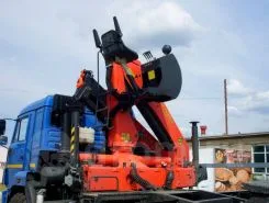 Самопогрузчик Камаз 65115 с КМУ PALFINGER РК15500А 2019 года б/у