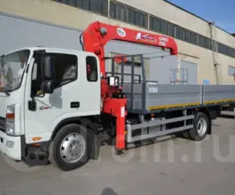 Самопогрузчик   с КМУ UNIC 554 2019 года б/у
