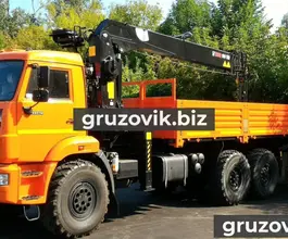 Самопогрузчик Камаз 43118 с КМУ  2018 года новый