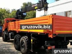 Самопогрузчик Камаз 43118 с КМУ  2018 года новый фото 2