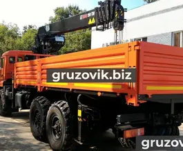 Самопогрузчик Камаз 43118 с КМУ  2018 года новый фото 2
