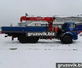 Самопогрузчик Камаз 43118 с КМУ  2018 года новый фото 2