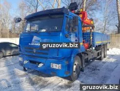 Самопогрузчик Камаз 65117 с КМУ  2018 года новый