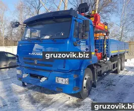 Самопогрузчик Камаз 65117 с КМУ  2018 года новый