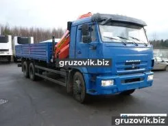 Самопогрузчик Камаз 65117 с КМУ  2018 года новый