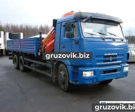 Самопогрузчик Камаз 65117 с КМУ  2018 года новый