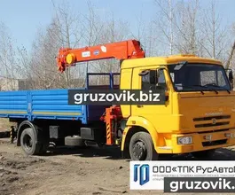 Самопогрузчик Камаз 4308 с КМУ Unic 2018 года новый