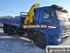 Самопогрузчик Камаз 65117 с КМУ crane 2018 года новый