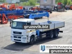 Самопогрузчик Камаз 65207 с КМУ  2018 года новый