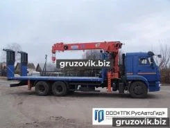 Самопогрузчик Камаз 65117 с КМУ  2018 года новый