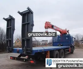 Самопогрузчик Камаз 65117 с КМУ  2018 года новый фото 2