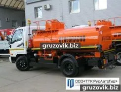Бензовоз АЦ 8.5 м3  Hyundai HD 78 2018 года новый фото 3