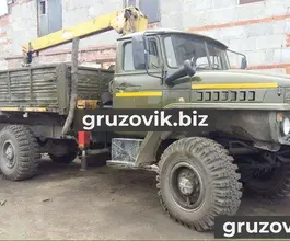 Самопогрузчик Урал 4320 с КМУ  2005 года б/у
