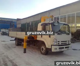 Самопогрузчик ISUZU FSR с КМУ SOOSAN 514 2018 года новый фото 3