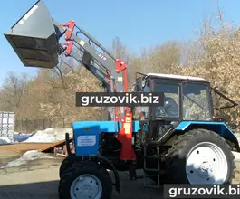 Фронтальный погрузчик МТЗ ПКУ-0,8(КУН) 2019 года б/у фото 4