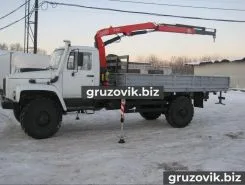 Самопогрузчик ГАЗ Садко (33088) с КМУ Unic 2018 года б/у фото 2
