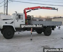 Самопогрузчик ГАЗ Садко (33088) с КМУ Unic 2018 года б/у фото 2