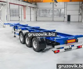 Полуприцеп-контейнеровоз Grunwald Gr-VCSt Heavy Duty 2020 года новый фото 2