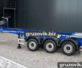 Полуприцеп-контейнеровоз Grunwald Gr-VCSt Tank 2020 года новый фото 3