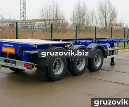 Полуприцеп-контейнеровоз Grunwald Gr-VCSt Tank 2020 года новый фото 3