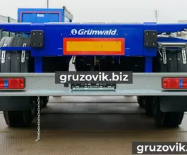 Полуприцеп-контейнеровоз Grunwald Gr-VCSt Tank 2020 года новый фото 4
