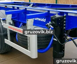 Полуприцеп-контейнеровоз Grunwald Gr-VCSt Tank 2020 года новый фото 5