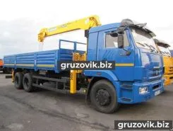 Самопогрузчик Камаз 65117 с КМУ Soosan SCS736LII 2018 года новый