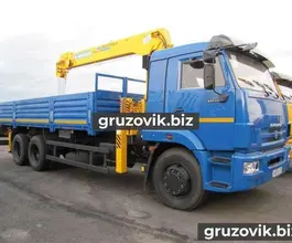 Самопогрузчик Камаз 65117 с КМУ Soosan SCS736LII 2018 года новый